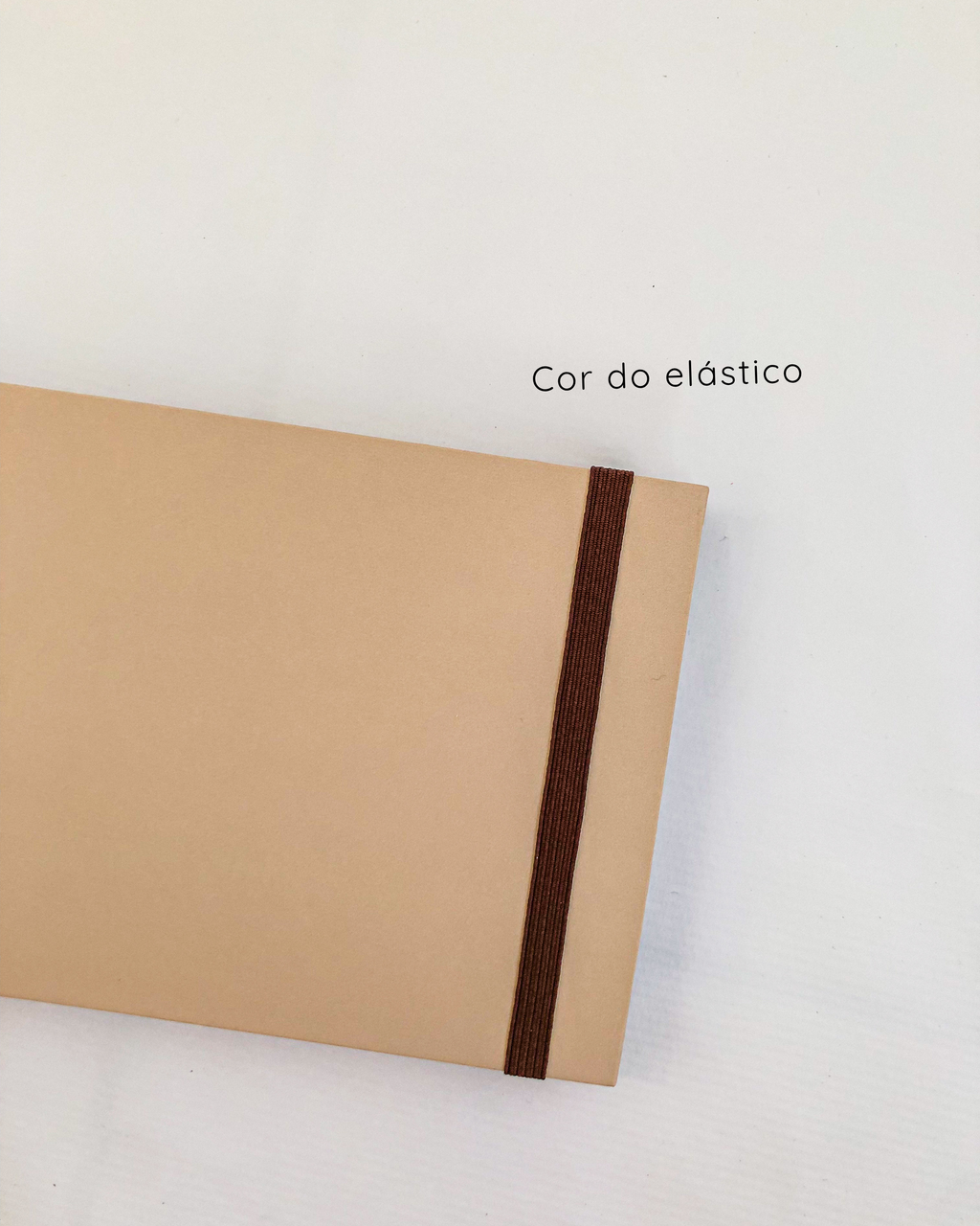 Albúm M • capa dura com laço | Crie seu encadernado